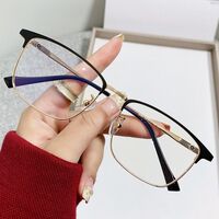 Metal Blue Block glasses with blue light protection FENQI F9686