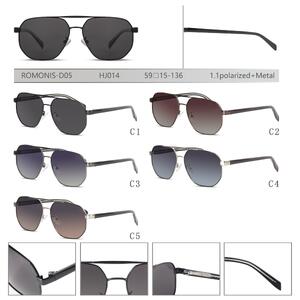 Polarized metal sunglasses for men Romonis HJ014-R