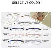 Metal frames with Blue Ray Cut lenses MAMO B26205