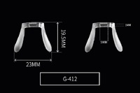 Solid nose pad G-406, G-412, G-426, G-428, G-429, G-433