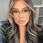 Plastic glasses KY395 Blue ray cut protection