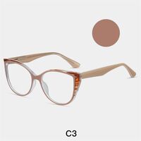 TR90 plastic frame or glasses with blue light protection, with spring hinges FA87224