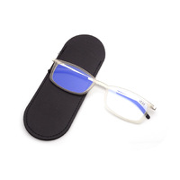 Plastic reading glasses with case 6012-皮套, diopters from +1,00 to +3.50 RMC=62-64