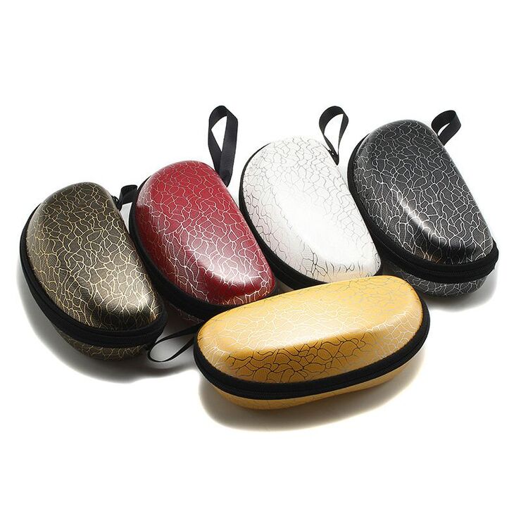 Sunglasses and eyeglasses hard shell case 个性闪电纹eva眼镜盒