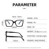 Оправа пластиковая с линзами с защитой от синего света, с флексом Elit 5753-EL
