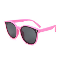 Polarized silicone sunglasses with UV400 protection for kids T22079