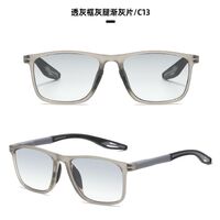 Sports reading PC plastic photochromic glasses with Blue Ray Cut protection KY1070渐变老花, diopters from +1.00 to +4.00