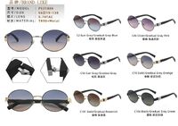 Солнцезащитные поляризационные металлические очки Leke L31886