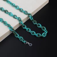 Acrylic non-slip chain, with 13 colors, for glasses and masks GB038