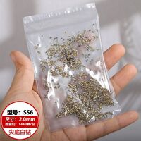 Set of rhinestones with a pointed bottom for frames and glasses repairing and decorating JD0007-AB