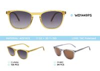 Plastic acetate frames polarized sunglasses WD1449PS