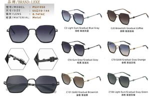 Polarized metal sunglasses Leke L31950