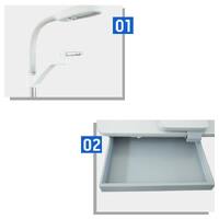 Рабочее место офтальмолога, комбинированный стол CP-180B