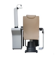 Рабочее место офтальмолога, комбинированный стол с кнопочным управлением + кресло PK-200B, столешница 1100*400 мм 