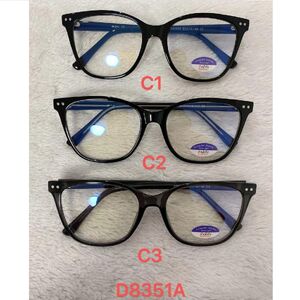 Очки для работы за компьютером с защитой от синего света, с упаковкой и чехлом Defile D8351A