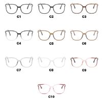 Plastic glasses with blue light protection for women 87042-PN