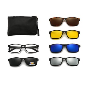 Оправы El Dorado с комплектом поляризационных солнцезащитных насадок на магните 2247A