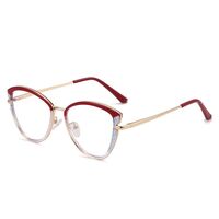 Combined frame glasses with blue light and UV protection 9749-GT