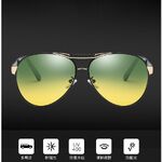 Поляризационные солнцезащитные металлические очки с защитой UV400 2802-3-GT