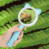 Baby magnifier, magnifying glass with handle 2275-XX, diameter: 75 mm, magnification: 5Х, 10Х