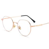Metal glasses with blue light and UV protection 9644-3-GT