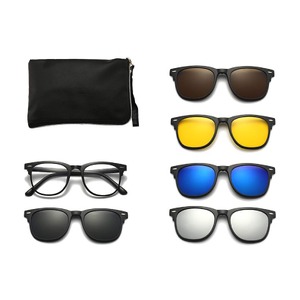 El Dorado frames with polarized sunshades set (clip-on) on magnet 2346T (5 pieces) 