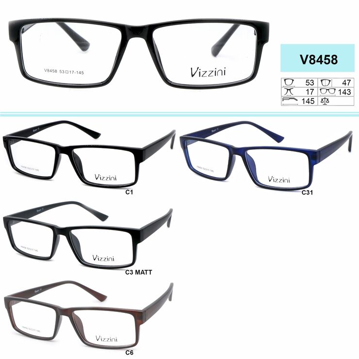 Plastic frames for glasses VIZZINI V8458