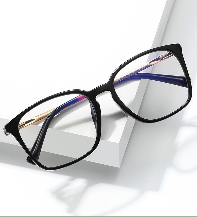 Square plastic frame for glasses TR90+CA material (flex hinges) FOCUS FCS2079