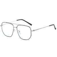 Metal glasses with blue light and UV protection 9655-3-GT