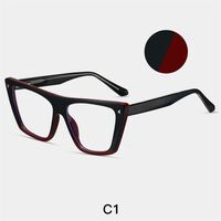 TR90 plastic frame or glasses with blue light protection, with spring hinges FA87251