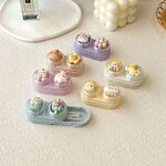 Mini soft contact lens kit retractable W-CT41熊兔月亮花