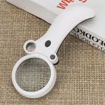 Лупа с универсальной подсветкой, увеличительное стекло с ручкой 600600H-XX, диаметр 65 мм, увеличение: 2,5X, 25X, 55X