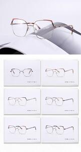 Metal nylor frame for women with spring hinges YM11006-DA