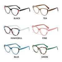 Plastic frame with anti-blue light protection lenses, with spring hinges Elit 6593-EL