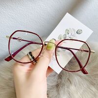 Металлические + TR90 очки с защитой от синего света Blue Block FENQI F0672