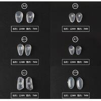 Silicone nose pad, 8-16*7-8 mm