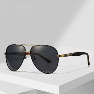 Поляризационные солнцезащитные металлические очки с защитой UV400 2928-GT