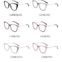 Оправа для очков пластиковая TR90 с защитой от синего света, с флексом FA87076