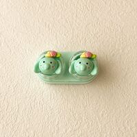 Мини-набор для мягких контактных линз выдвижной W-CT29头戴粉花