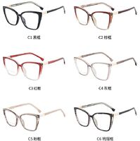 TR90 plastic frame or glasses with blue light protection, with spring hinges FA87177