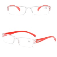 Transparent lenses plastic frame prescription glasses 816PC