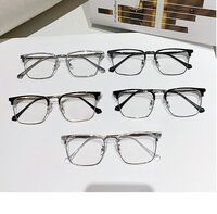 Hibrid, metal + TR90, Blue Block glasses with blue light protection FENQI F8006