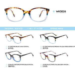 Детские пластиковые оправы из материала ацетат WK3026