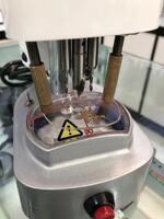 Pattern drilling machines for glasses lenses, 3 drills 