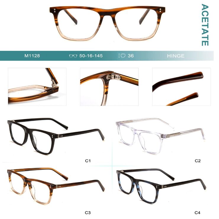 Оправа пластиковая из материала ацетат коллекция Big City M1128