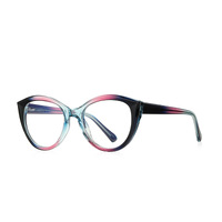 Flat mirrored progressive colored glasses  frames for glasses TR90+CA material (flex hinges) FOCUS FCS2145