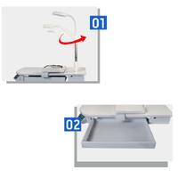 Рабочее место офтальмолога, комбинированный стол + кресло CS-660