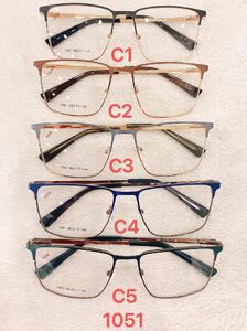 Оправа для очков металлическая с флексом Defile D1051