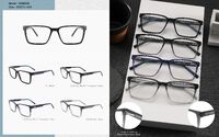 Combined plastic acetate + metal frame for men, with spring hinges Big City MG6848