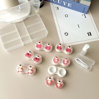 Набор для мягких контактных линз + 6 контейнеров для хранения B-DIY8款六副装